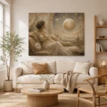 Celestial Observatory Muse Celestial Feminine Wall Art Canvas Print - Image 9