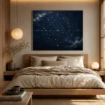 Celestial Sphere Chart Constellation Wall Art Canvas Print - Image 10
