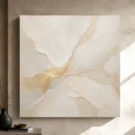 Pearl Gilded Current Gold Abstract Wall Art Canvas Print - Image 11