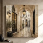 Lantern Passage Parisian Architecture Wall Art Canvas Print - Image 10