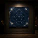 Celestial Star Mandala Constellation Wall Art Canvas Print - Image 10