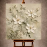 Botanical Bedroom Wall Art wall art print for elegant interiors