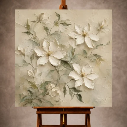 Botanical Bedroom Wall Art wall art print for elegant interiors