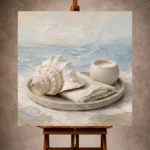 Coastal Bedroom Wall Art wall art print for elegant interiors