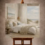 Coastal Bedroom Wall Art wall art print for elegant interiors
