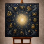 Zodiac Wall Art wall art print for elegant interiors