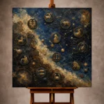 Zodiac Wall Art wall art print for elegant interiors