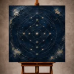 Constellation Wall Art wall art print for elegant interiors