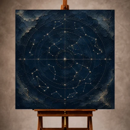 Constellation Wall Art wall art print for elegant interiors