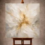 Gold Abstract Wall Art wall art print for elegant interiors