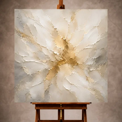 Gold Abstract Wall Art wall art print for elegant interiors