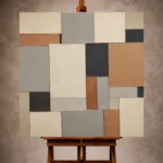 Geometric Abstract Wall Art wall art print for elegant interiors