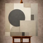 Geometric Abstract Wall Art wall art print for elegant interiors