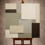 Geometric Abstract Wall Art wall art print for elegant interiors