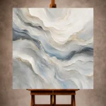Fluid Abstract Wall Art wall art print for elegant interiors