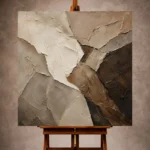 Textured Abstract Wall Art wall art print for elegant interiors