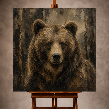 Wildlife Portrait Wall Art wall art print for elegant interiors