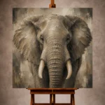 Wildlife Portrait Wall Art wall art print for elegant interiors