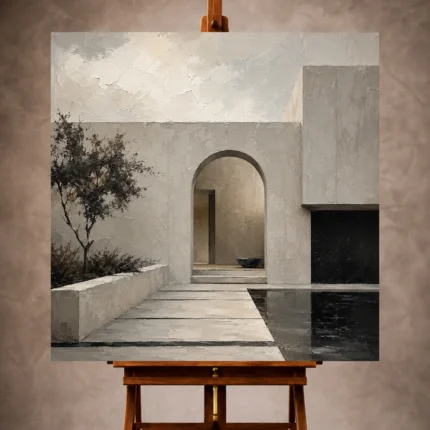 Modern Architecture Wall Art wall art print for elegant interiors