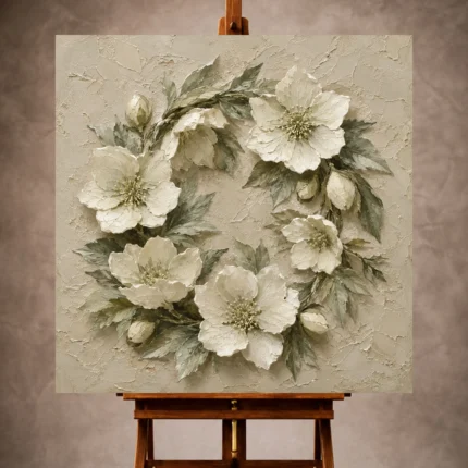 Botanical Bedroom Wall Art wall art print for elegant interiors