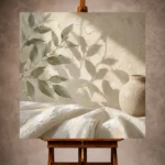 Botanical Bedroom Wall Art wall art print for elegant interiors