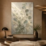 Sunlit Sage Eucalyptus Wall Art Canvas Print - Image 7