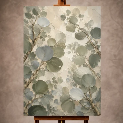 Eucalyptus Wall Art wall art print for elegant interiors