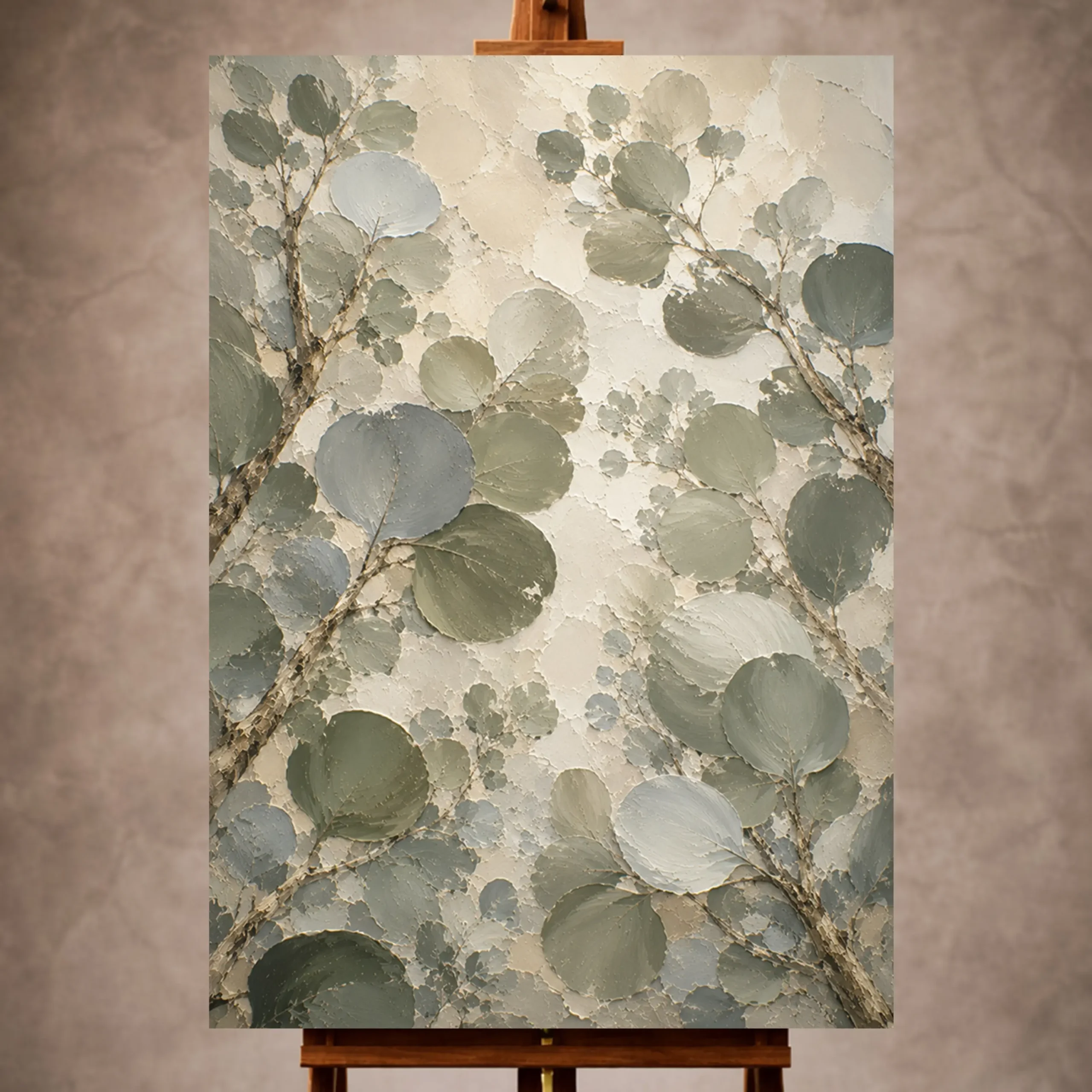01 Eucalyptus Wall Art wall art print for elegant interiors