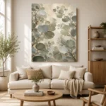 Soft Sage Eucalyptus Wall Art Canvas Print - Image 10