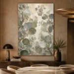 Soft Sage Eucalyptus Wall Art Canvas Print - Image 7