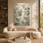 Soft Sage Eucalyptus Wall Art Canvas Print - Image 9