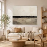 Serene Horizon Minimal Office Wall Art Canvas Print - Image 7