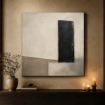 Quiet Luxury Monolith Minimal Office Wall Art Canvas Print - Image 7
