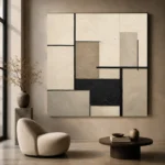 Architectural Balance Minimal Office Wall Art Canvas Print - Image 6