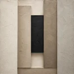 Timeless Slab Composition Minimal Office Wall Art Canvas Print