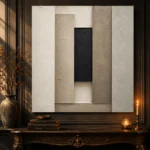 Timeless Slab Composition Minimal Office Wall Art Canvas Print - Image 4