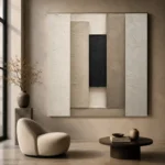Timeless Slab Composition Minimal Office Wall Art Canvas Print - Image 6