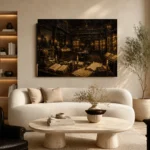 Historic Archive Dark Academia Office Art Canvas Print - Image 6