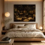 Historic Archive Dark Academia Office Art Canvas Print - Image 8