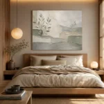 Sage Botanical Silhouettes Quiet Focus Wall Art Canvas Print - Image 8