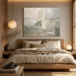 Weathered Geometry Quiet Focus Wall Art Canvas Print - Image 8