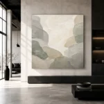 Pearl Stone Harmony Quiet Focus Wall Art Canvas Print - Image 5