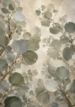 Soft Sage Eucalyptus Wall Art Canvas Print
