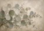 Sweeping Sage Eucalyptus Wall Art Canvas Print