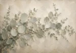 Trailing Branch Eucalyptus Wall Art Canvas Print