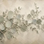 Trailing Branch Eucalyptus Wall Art Canvas Print