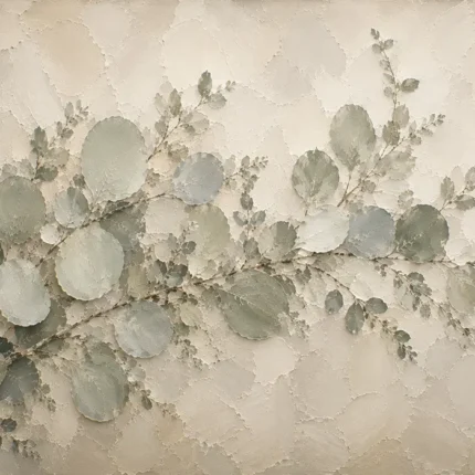 Trailing Branch Eucalyptus Wall Art Canvas Print