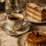 Coffee and Dessert Dining Room Wall Art Canvas Print