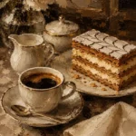 Mille Feuille Coffee & Dessert Wall Art Canvas Print