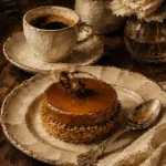 Caramel Cake Coffee & Dessert Wall Art Canvas Print